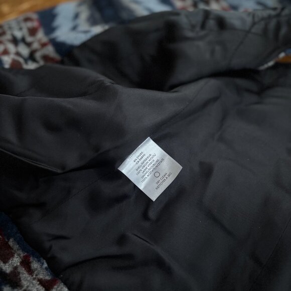 Vintage Pendleton Wool Vest Size Small Southwest Navajo Belted Zip Virgin Wool - Picture 8 of 9